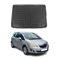 Kofferraumwanne Laderaumwanne für Opel Meriva B 2010-2017 Gummi TPE Schwarz