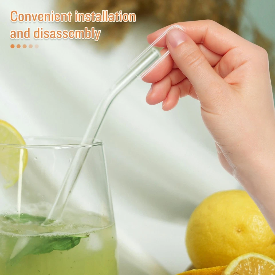 2 Pieces Straw Cap Tumbler Cover Strawtipcovers Reusable Drinking - Image 4 of 4