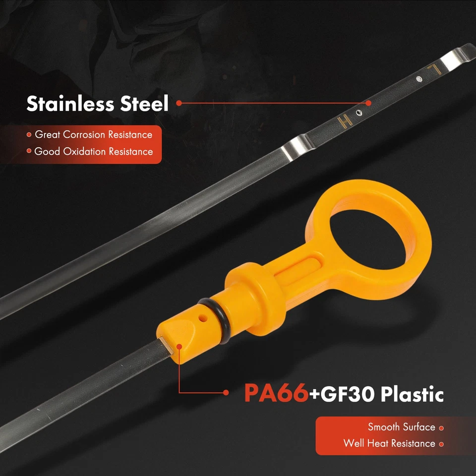 Varilla de medición de aceite de motor para Nissan Pathfinder 07-12 TITAN Armada NV200 INFINITI QX56 Foto 3 de 4