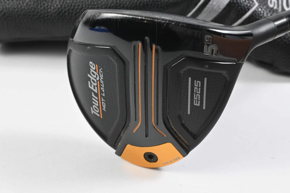 Tour Edge E525 #5 Wood / 19 Degree / Regular Flex UST Mamiya Helium 55 Shaft - Image 2 of 4
