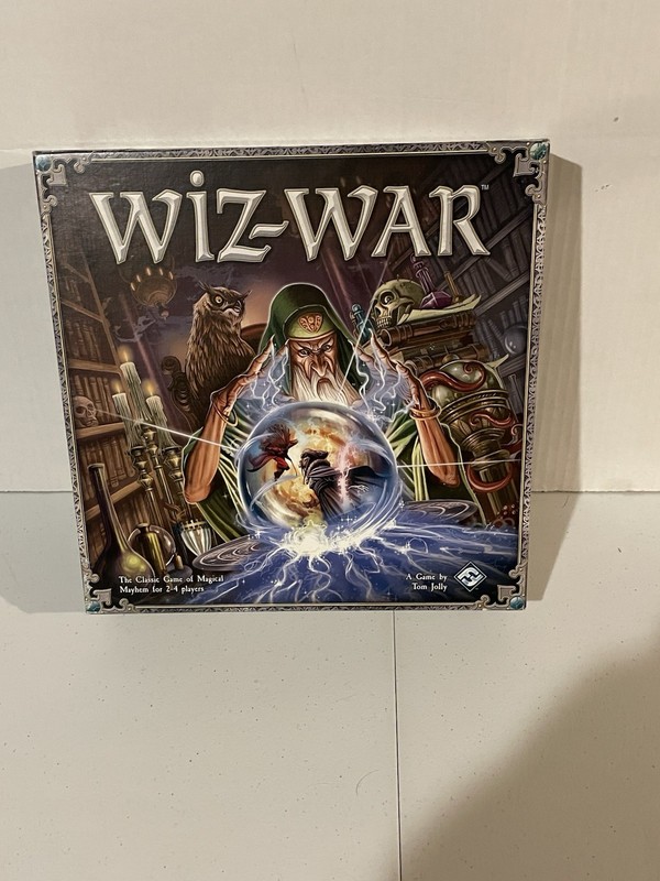 Wiz-War Board Game 2012 Edition Complete Fantasy Flight Games Quick Ship
