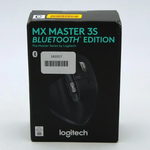 Logitech MX Master 3S Wireless Graphite Bluetooth Edition Mouse – (910-007499)