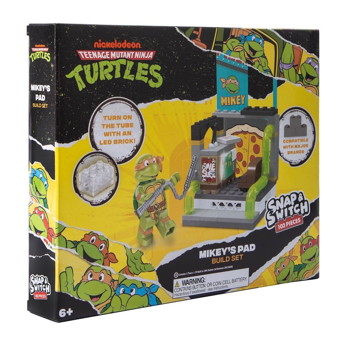 MIKEY'S PAD Teenage Mutant Ninja Turtles Snap & Switch
