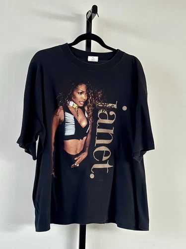 Janet Jackson World Tour Tee Double Sided 1990s vintage concert t-shirt, vintage, single stitch, B+ condition