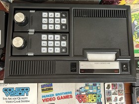 ColecoVision Console 1982 Complete In Box CIB With 10 Games Donkey Kong, Mr. Do