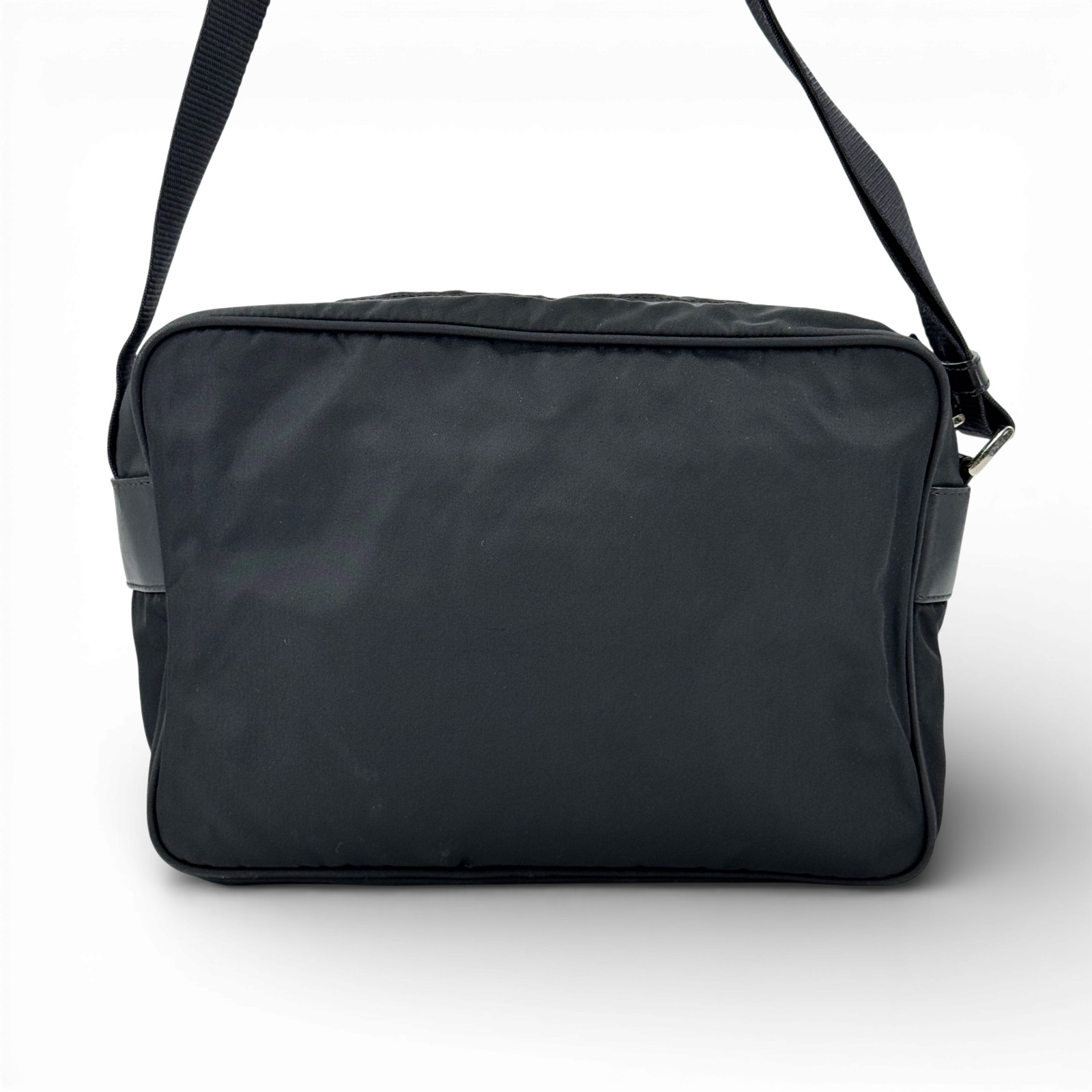 Auth PRADA Tessuto Nylon Black Shoulder Bag KA661 thumbnail 3