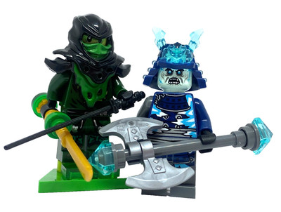 Lego General Grimfax Lloyd Titan Mech Limited edition Ninjago & Evil Ninja MOC