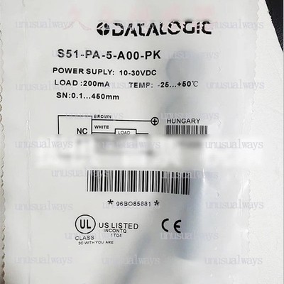 1PC New For DATALOGIC S51-PA-5-A00-PK Photoelectric Switch Sensor Fast Ship