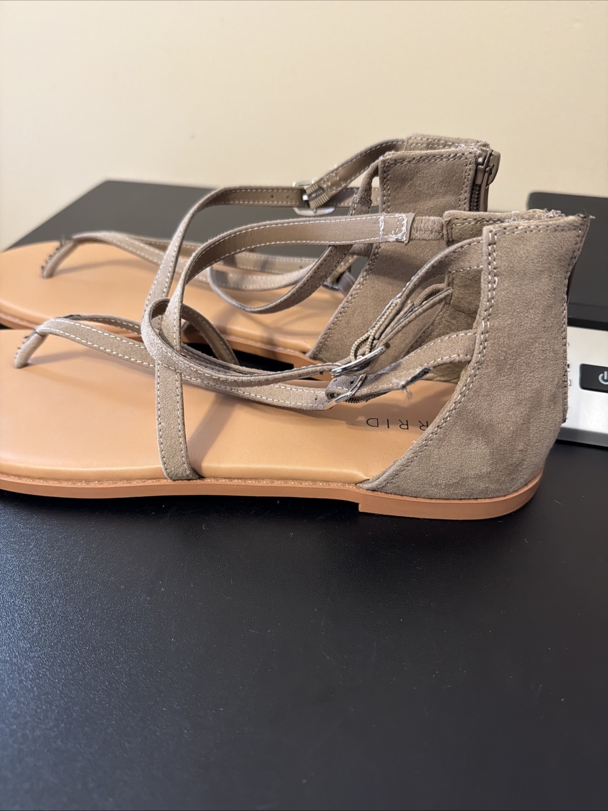 Torrid extra wide width ankle strap flat sandals … - image 2