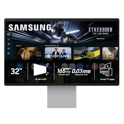 Samsung  32'' OLED M9 (M90SF) Smart Monitor with 4K QD-OLED, 165Hz