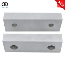 For 6" Vise 2 Pack 6" 2" 1" Machinable Aluminum Soft Jaws 2 Jaws total