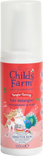 Childs Farm Tangle Taming Hair Detangler Spray 100ml Strawberry & Mint Kids