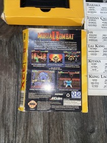 Mortal Kombat II (SEGA Genesis 32X) Authentic Cart W/ Original Box