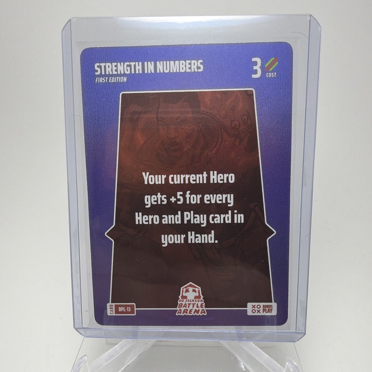 Bo Jackson Battle Arena Bonus Play Foil Strength In Numbers BPL-13