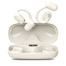 Open Ear Headphones, True Wireless Earbuds, Bluetooth 5.4 Headphones w/Dual M...