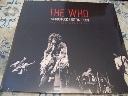 THE WHO -WOODSTOCK 1969 -VINYL 12" -L.P. -NEW/SEALED