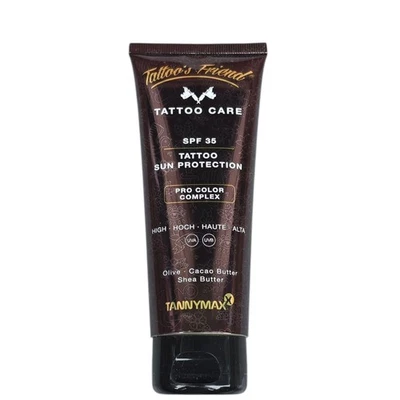 Tannymaxx/Tattoo Friends SPF35 Tattoo Sun Protection 100ml/Sonnencreme/UV-Schutz