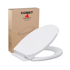 Luxury Bathroom Toilet Seat Soft Close White Seats Anti Slam Home Heavy Duty UK