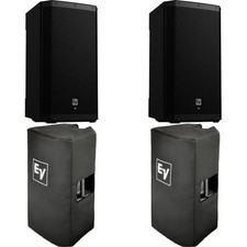 Electro-Voice ZLX-12P-G2 1000W 12-inch Powered Speaker Pair with Covers