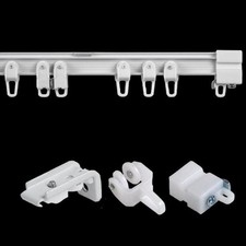 HEAVY DUTY ALUMINIUM ILINE CURTAIN TRACK BAY & STRAIGHT WINDOWS DESIGNER RAIL