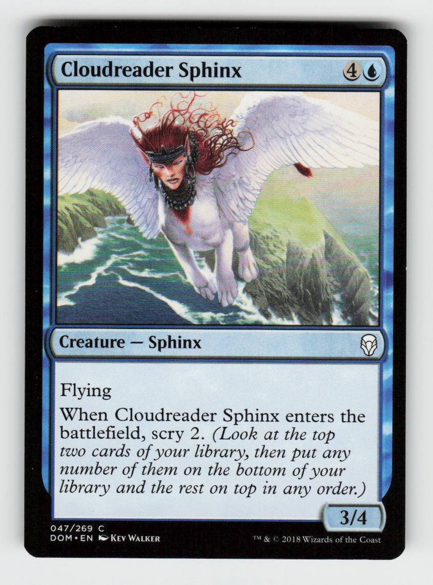 Cloudreader Sphinx 47 Common Dominaria Magic: The Gathering