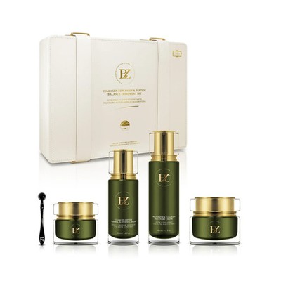 bellow zero collagen replenish and peptide balance treatment set