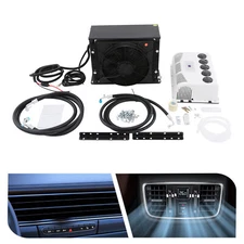 12V 8000 BTU Cab Truck Air Conditioner Split A/C For Semi Trucks Bus RV Caravans