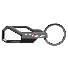Chevrolet Camaro ZL1-1LE Black Carabiner-style Snap Hook Metal Key Chain