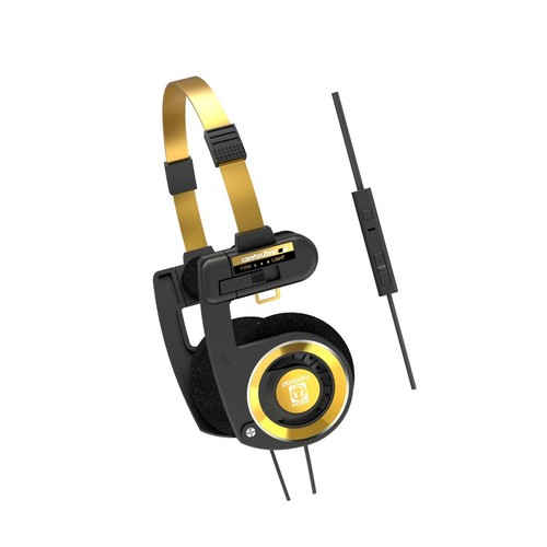 Koss Porta Pro Limited Edition Black Gold On-Ear Headphones, in-Line  Micropho 21299193396 | eBay