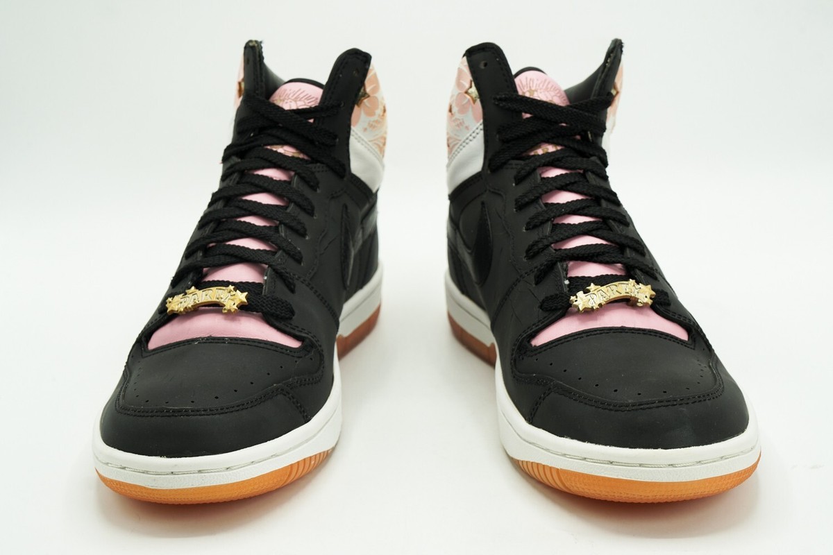 NIKE COURT FORCE HI PRM SAKURA NEW SIZE 10.5 UENO BLACK NIKE COURT FORCE HI PRM SAKURA NEW SIZE 10.5 UENO BLACK