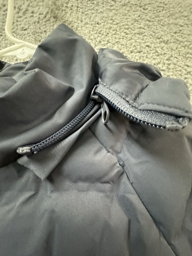Time & Tru Kids Puffer Coat Gray S 4/6 Detachable Hood Insulated - Picture 9 of 10
