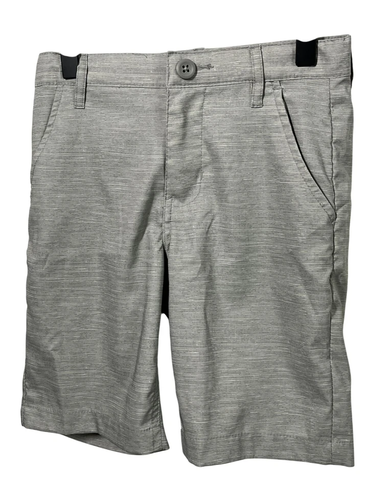 Old Navy Shorts Boys Sz 6 Kids Tech Activewear Chinos Gray Summer Casual Youth - Image 4 of 4