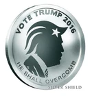2016 Silver Shield TRUMP - 1oz Reverse Proof - #3 in Oligarchy Series - SSG