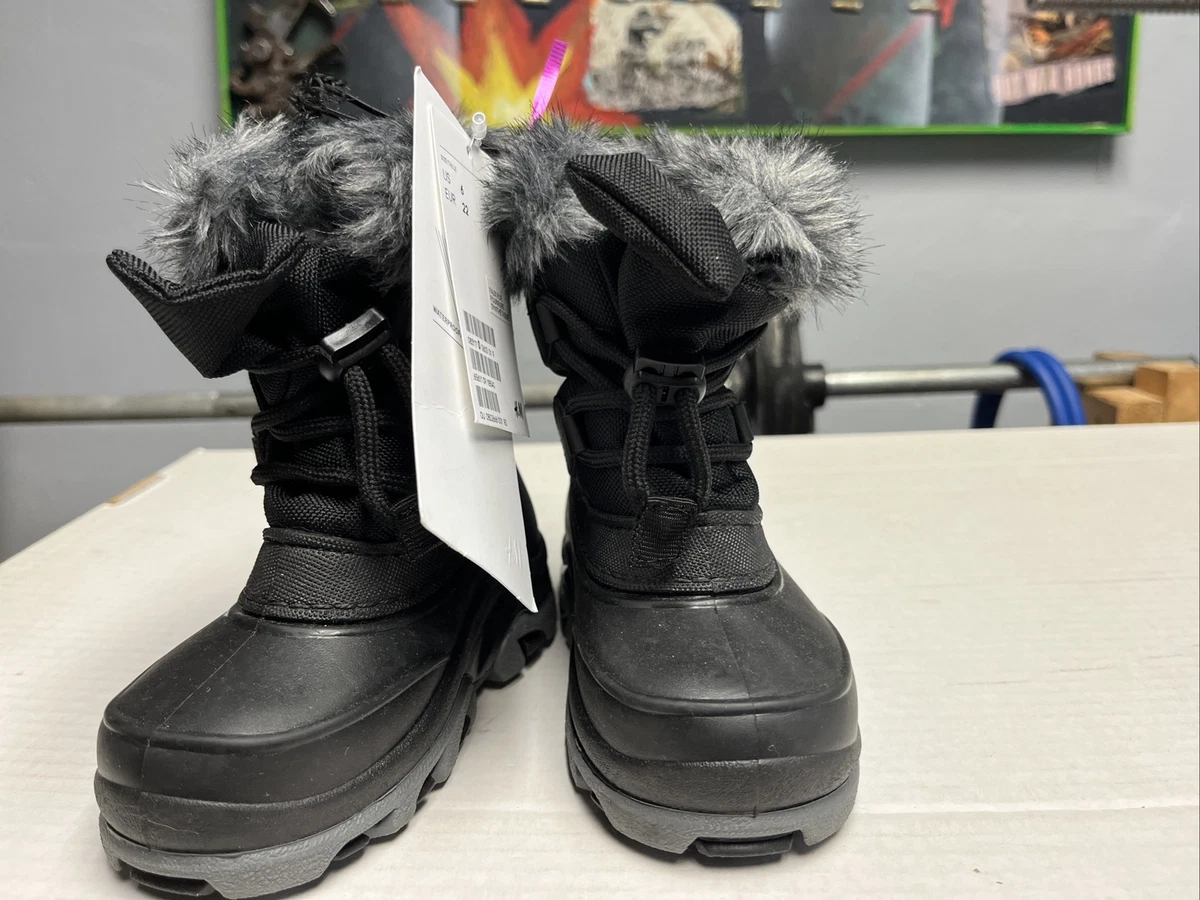 H and m black cheap boots