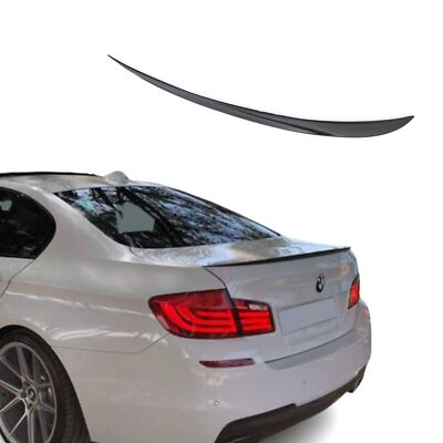 Spoilerlippe passend für BMW F10 5er Heckspoiler Heckflügel Glanz Schwarz