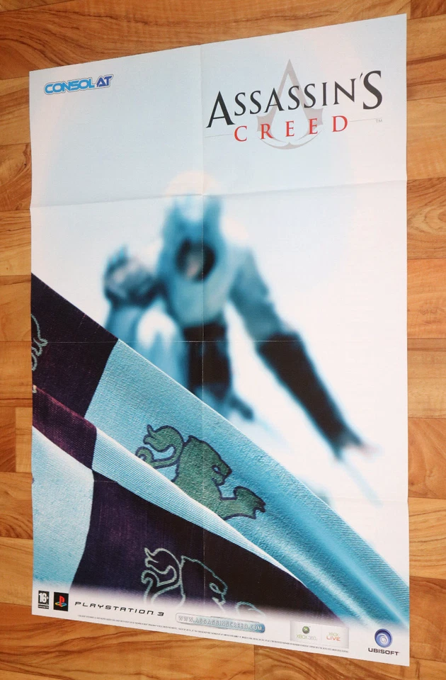 Assassin's Creed / Tom Clancy's Ghost Recon Advanced Warfighter Map PS3 Poster - Image 3 of 4