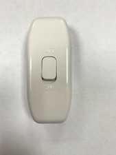 In Line Torpedo Switch 3 Core Flex Ideal for Table Lamps Black White Gold 6Amp