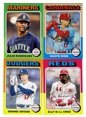 2024 Topps Heritage Base & RCs 2nd Half #250-500 - Complete Your Set ~ You Pick!