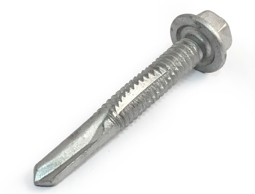 Tornillos TIMco 5,5 x 32 mm para techos autoperforación cabeza hexagonal TEK sección pesada acero - Imagen 2 de 4