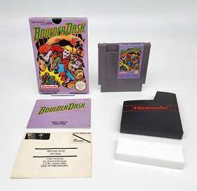 Boulder Dash - Nintendo NES - CIB FAH