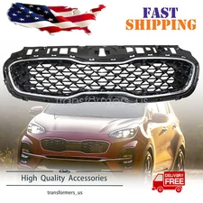 For Kia Sportage 2020-2022 86350D9610 Front Upper Grille w/Badge Slot KI1200217