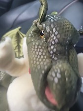 FOLKMANIS DARK GREEN BABY DRAGON HAND PUPPET PLUSH STUFFED ANIMAL 10  Nice