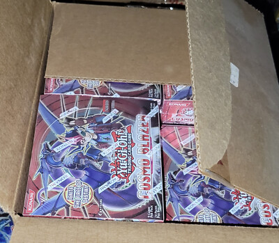yugioh cosmo blazer booster box Amazon.com: Konami Yu-Gi-Oh! TCG: Cosmo Blazer Booster Display (24) : Toys  & Games main image 0