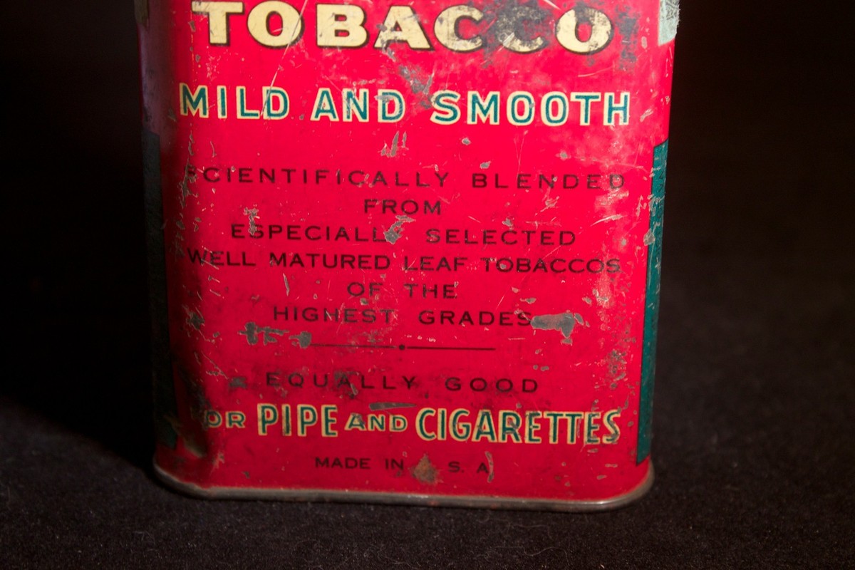 plain tobacco tin Hi-Plane Tobacco Tin