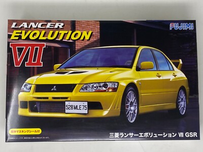 Fujimi 1/24 Scale Mitsubishi LANCER Evolution VII GSR Plastic Model Kit ID-179