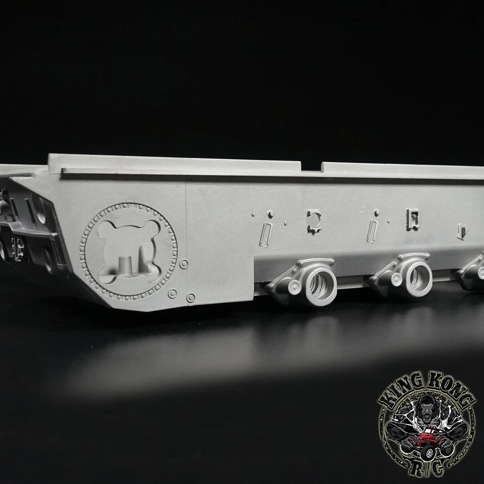 Metal Leopard Tank Lower Hull/Chassis for Tamiya 56020 1/16 Leopard 2 A6 RC Tank - Image 4 of 4