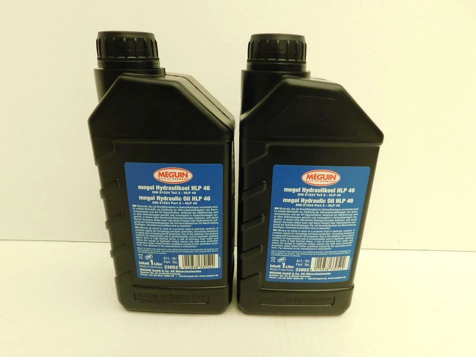 6,45€/l Meguin Hydraulikoel HLP 46 2 x 1 L mineral DIN 51524 Teil 2 ISO VG 46
