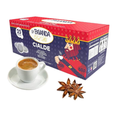 ANISEED COFFEE LA BEVANDA DEL RÈ - Box 25 PODS ESE44 7.5g