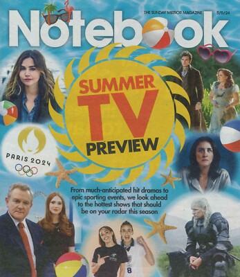 Sunday Mirror Notebook Magazine: Richard & Izzy Hammond, Bridgerton, 5.5.24