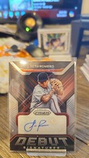 2022 Seth Romero Panini Prizm Debut Signatures #DS-SR - Washington Nationals